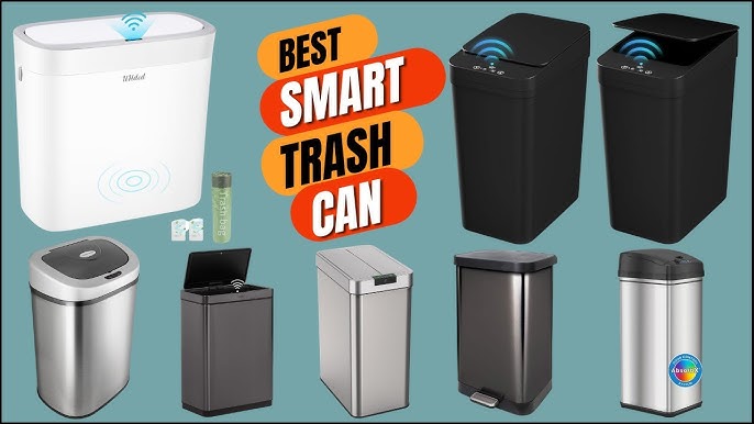 TOP 5 Best Smart Trash Can [ 2023 Buyer's Guide ] 