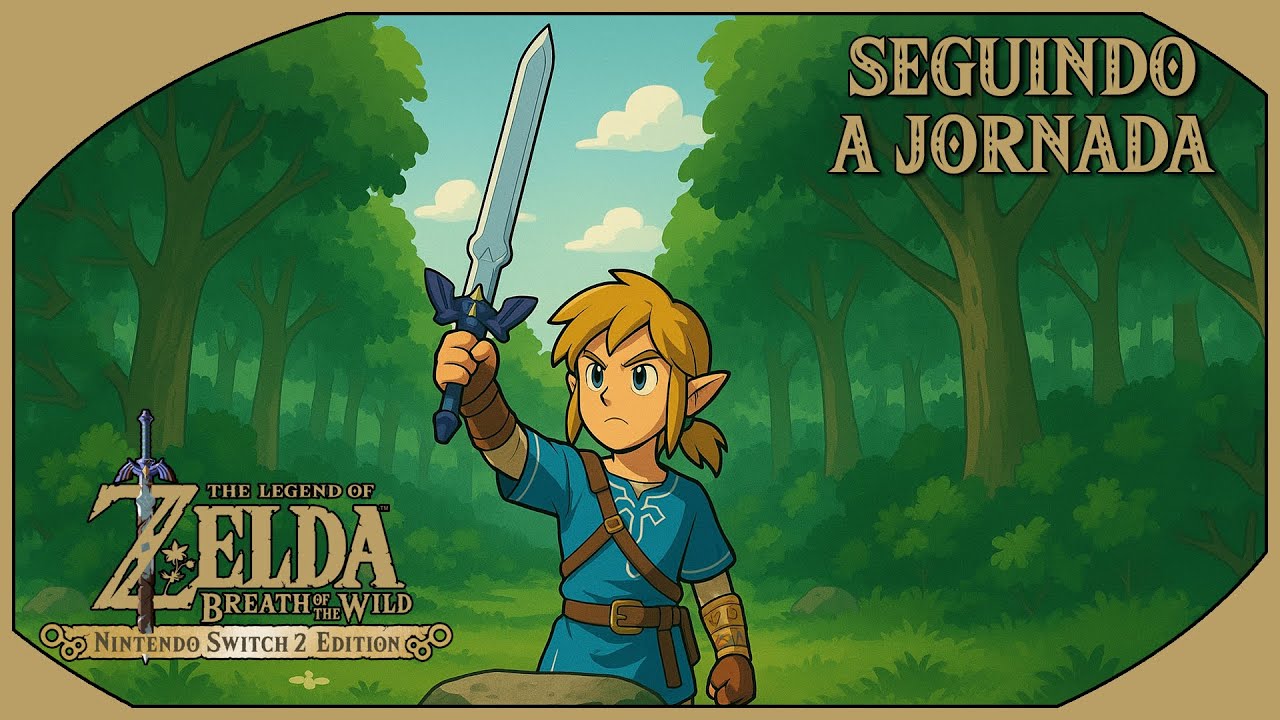 🎥 Gravando a Série de Zelda AO VIVO no Switch 2! - !comandos