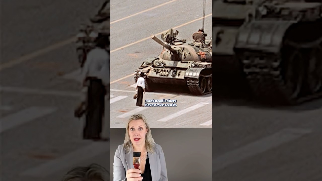 No one knows who he is…or what happened to him… ✊Tiananmen Square Tank Man #arthistory #photography