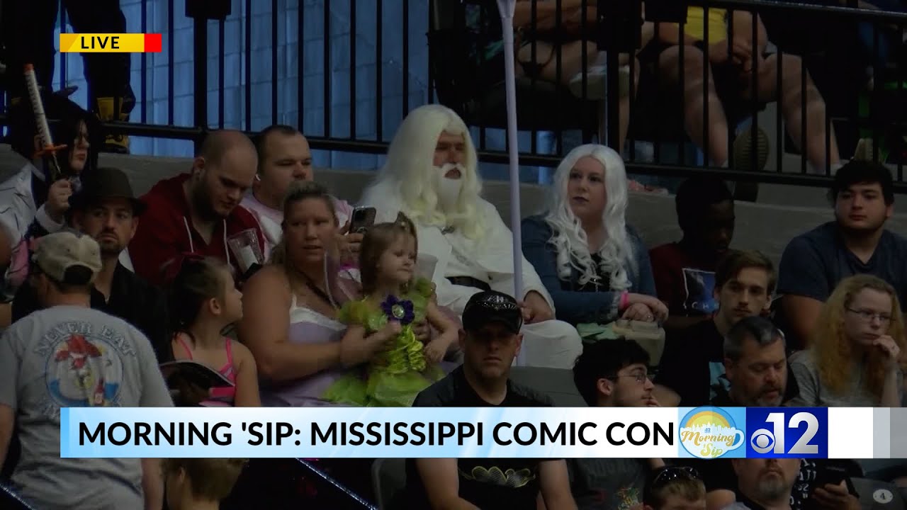 Morning 'Sip Mississippi Comic Con 2023 YouTube