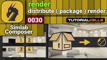 0030. distribute render frames in simlab composer