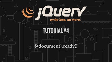 jQuery Tutorial 4: $(document).ready()