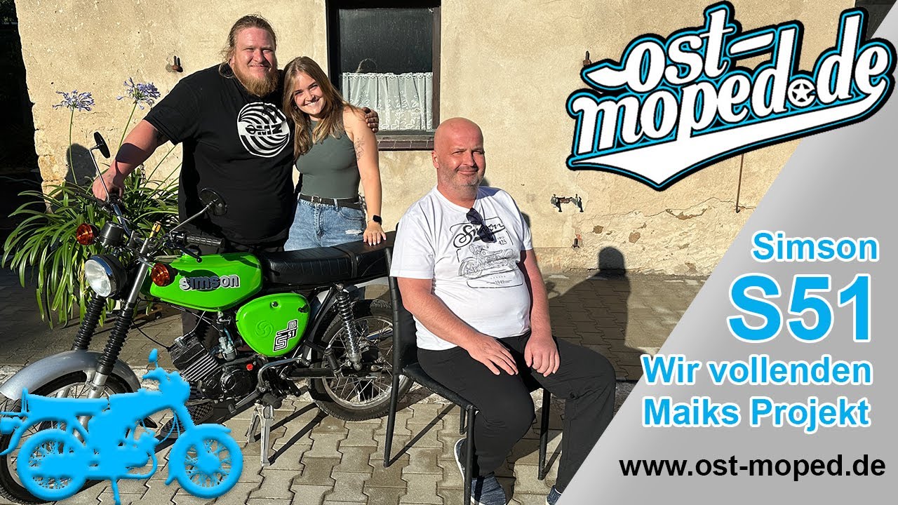 Simson S51 | Eine Herzensangelegenheit in Dresden - Wir machen Maiks Moped flott! | ost-moped.de