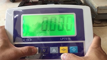 Màn hình hiển thị cân LP7516