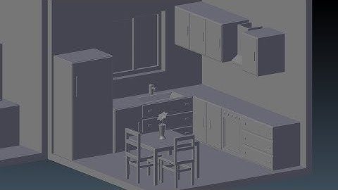 Blender: Modeling Yet Another Cutaway House (Part 9)