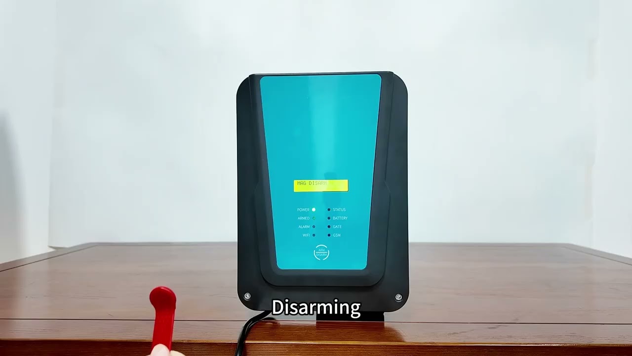 New 06 EF Series Pulse electric Fence Energizer Video - Magnetic tag operation