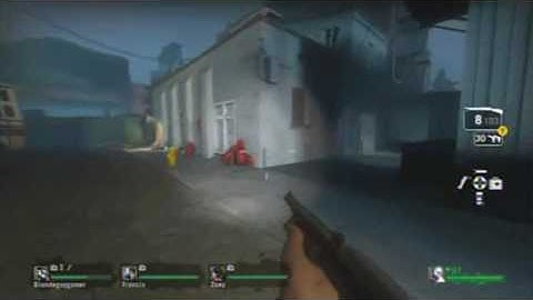 Blondy and Unreal Play Left 4 Dead Crash Course Part 1 (360)