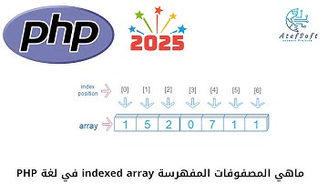 26 - ماهي  المصفوفات المفهرسة  indexed array  في اللغة   - Learn PHP Full Course for Beginners