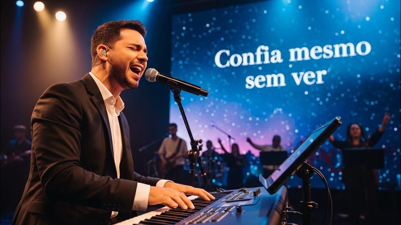 🎶 Confie mesmo sem ver. Esse louvor revela que Deus pode curar mesmo em cenários improváveis 