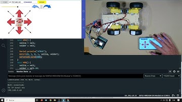02 CONECTA WIFI APP COCHE WIFI ESP 32 con APP INVENTOR. Dejo CÓDIGOS .aia .ino .apk en descripción