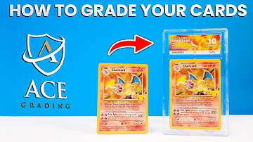 How To GRADE YOUR CARDS at ACE GRADING - STEP BY STEP Guide