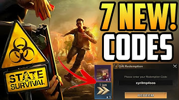 ⚠️ACTIVE!💥[CODE]⚠️STATE OF SURVIVAL | All 7 Working Codes + How to redeem | State Of Survival Code