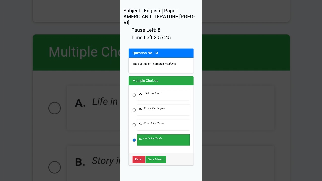 NSOU PGEG 6 ONLINE EXAM ANSWERS 2021
