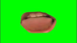 Mouth Boca Chroma key #meme Green Screen Animation