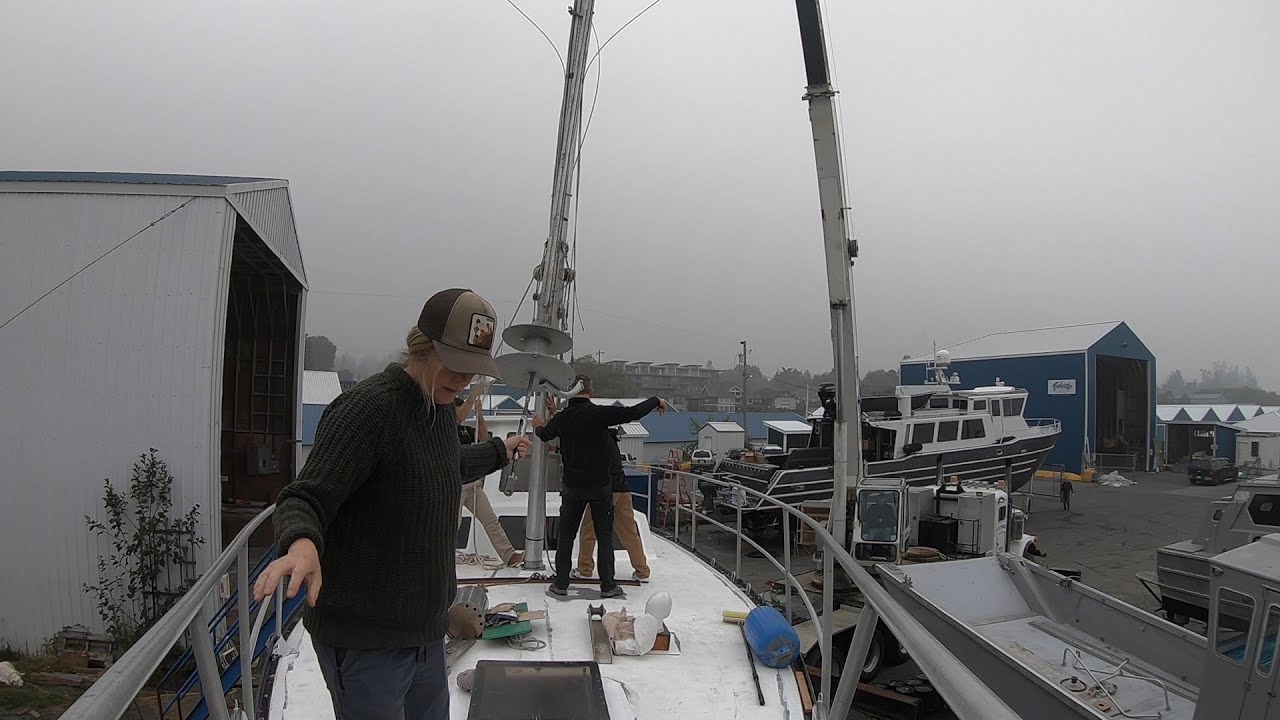 Re-Installing Our Sailboat Mast After 3 Months Out of the Boat | Ch3 E17 | The Wayward Life