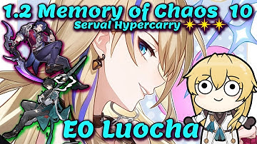 3 Stars 1.2 MoC 10 Serval Hypercarry | Honkai: Star Rail