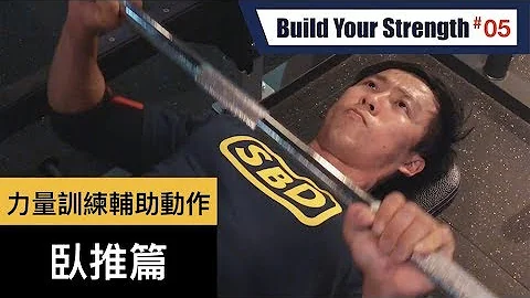 力量訓練的輔助動作-臥推篇｜Some accessory exercises to increase your bench press｜打造你的力量 EP05 - 天天要聞