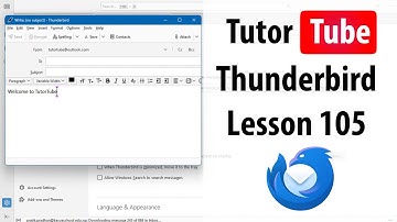 Thunderbird - Lesson 105 - Email Conversation View