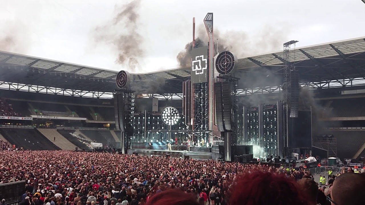 Rammstein - Intro + Was Ich Liebe live @ MK Stadium 6-7-19 - YouTube