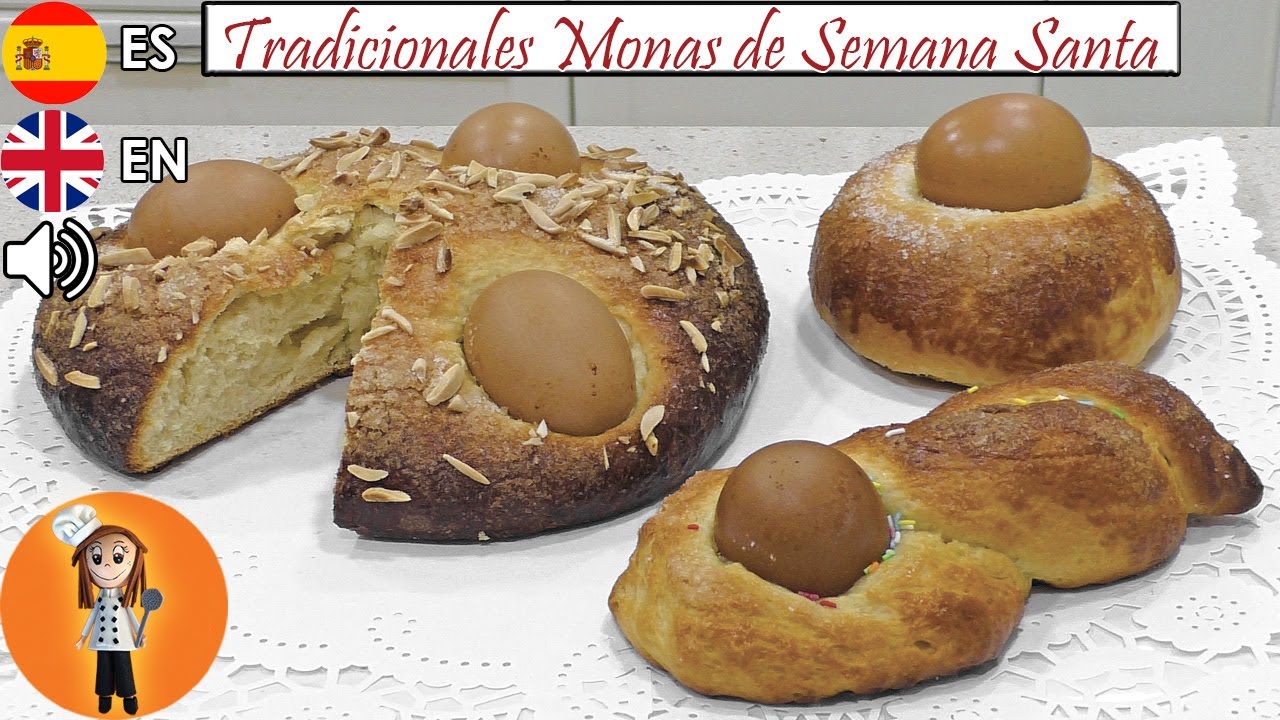 Monas Tradicional Postre Semana Santa | Receta de Cocina en Familia
