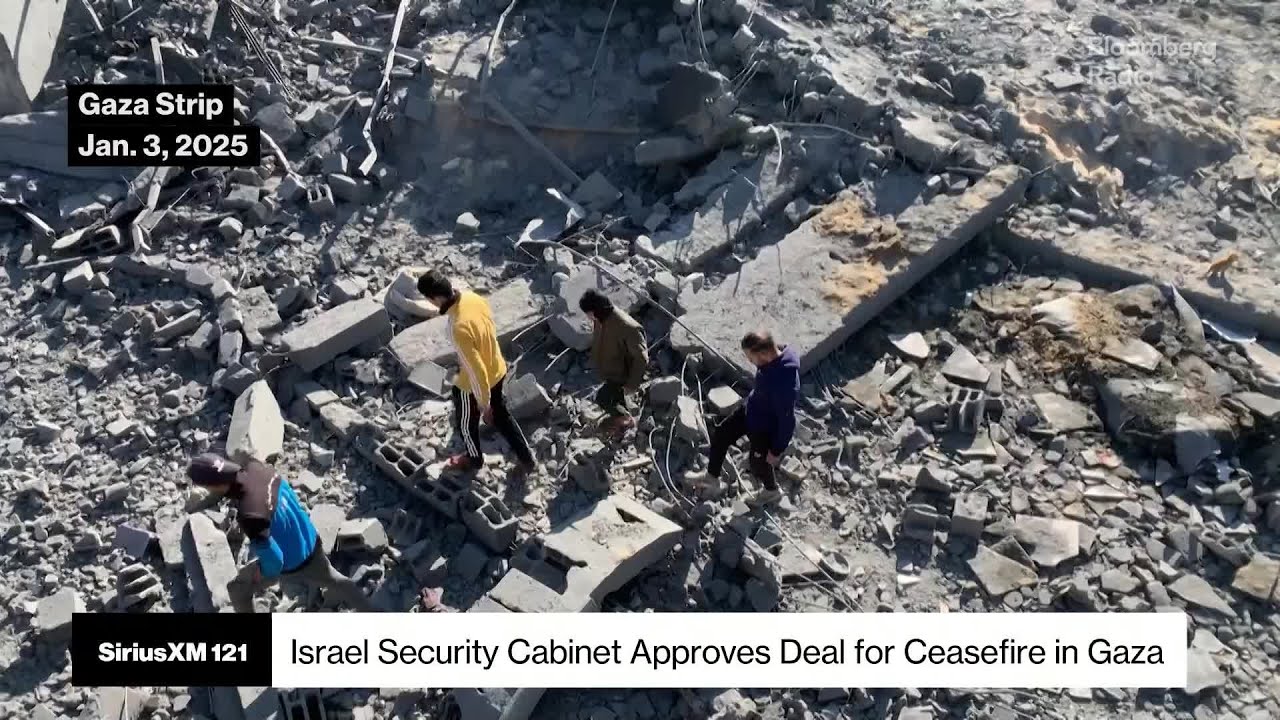 Israel Security Cabinet Approves Deal for Ceasefire in Gaza