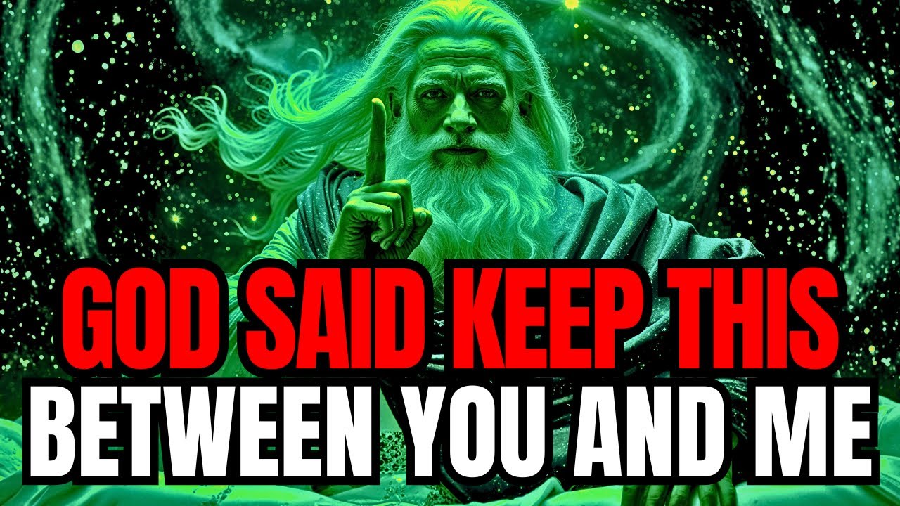 Chosen One, God Said This Conversion Is Only Between You And Him