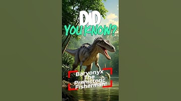Baryonyx: The Prehistoric Fisherman!