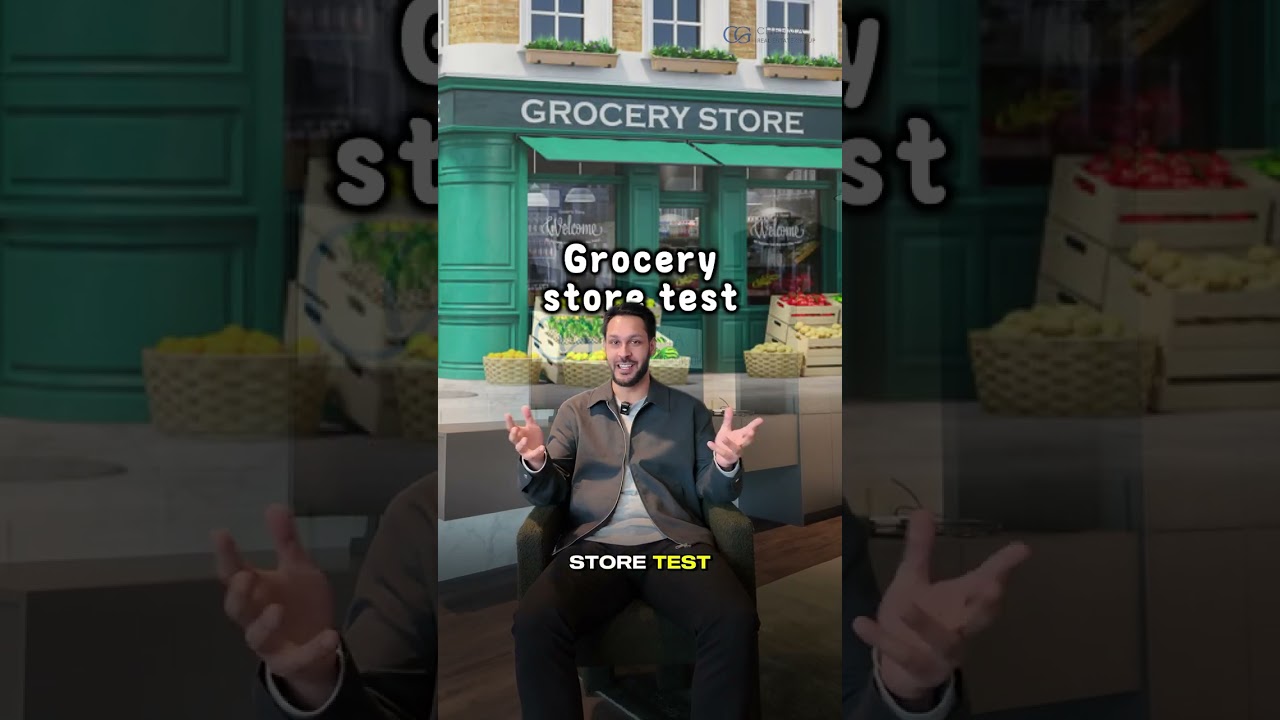 Would you do the &ldquo;Grocery Store Test&rdquo; before buying a home? 🛒