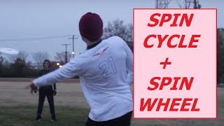 Spin Cycle + Spin Wheel | Ultimate Frisbee Trick Throws