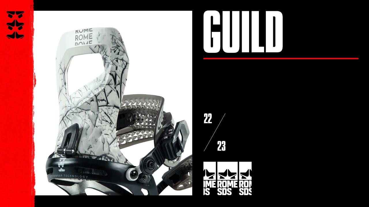 2023 Rome Guild Snowboard Bindings - YouTube