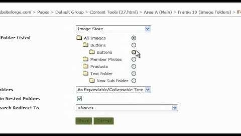 Add Links To An Image Folder - Websiteforge Ecommerce Website