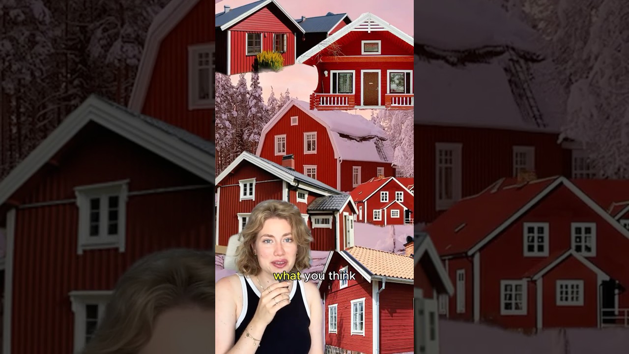 The Accident That Made Scandinavian Houses Red
