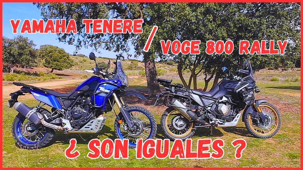 VOGE 800 RALLY vs YAMAHA TENERE - ¿SON IGUALES?