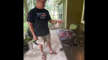 Untangling foil kite lines