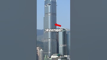 This skyscraper was SHORTENED to avoid planes 🤯 #building #architecture #viral