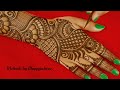 Back hand creative  elegant western arebic mehendi design  wedding mehndi designs  arabic henna