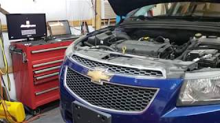 2012 Chevy Cruze Inspection and Transmission Fluid Change