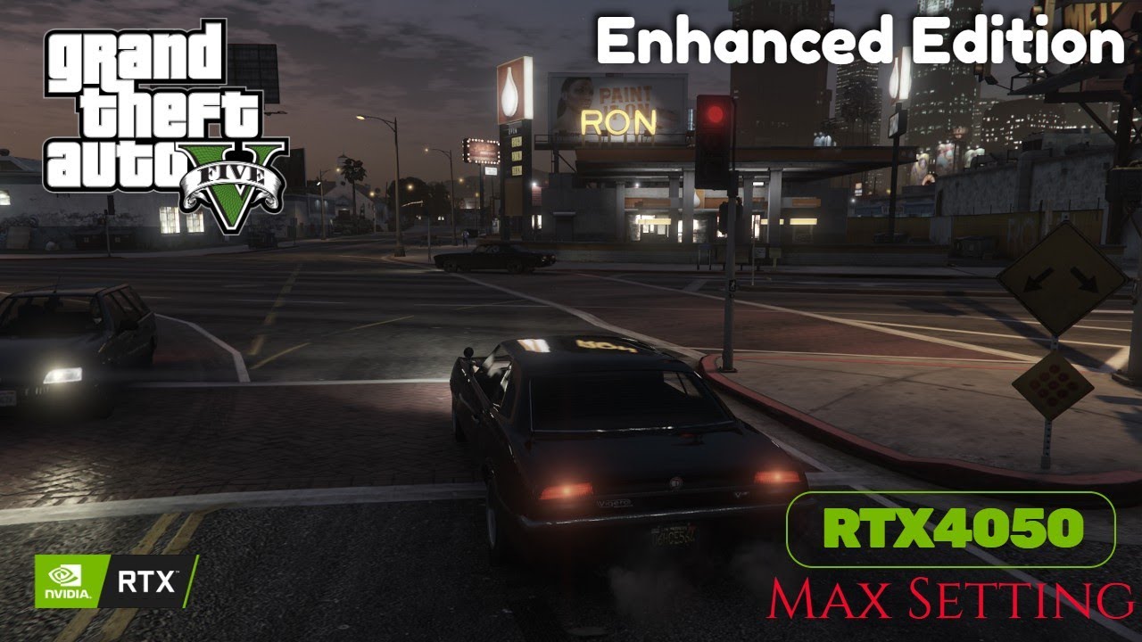 GTA 5 Enhanced Edition - RTX 4050 Max Setting Gameplay