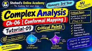 Complex Analysis, Ch- 06 [ Conformal Mapping ]  Tutorial- 09