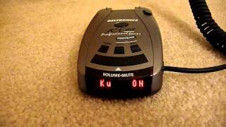 Beltronics Professional RX65 Red with Aluminum Case - Excellent Condition