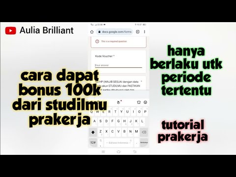 Cara Dapetin Ewallet 100 rb dari studilmu