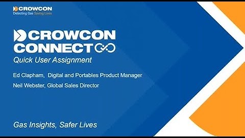 What is the Future of Connected Gas Safety? Quick User Assignment