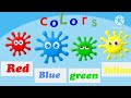 الألوان بالإنجليزي والعربي للأطفال Teaching Colors To Children 