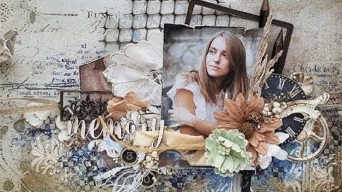 Video tutorial. Layout with new Vintage Remnants collection for 49 and Market