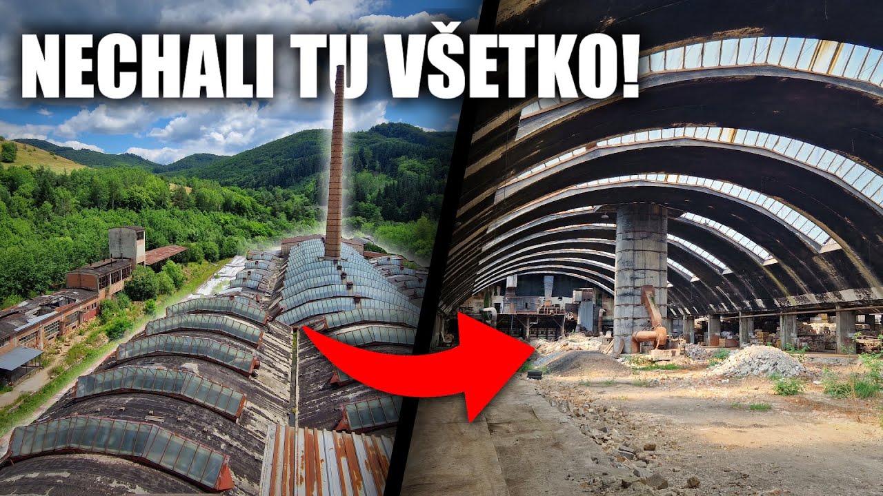 Obrovská opustená továreň DINAS (PLNÁ VYBAVENIA) 🏭