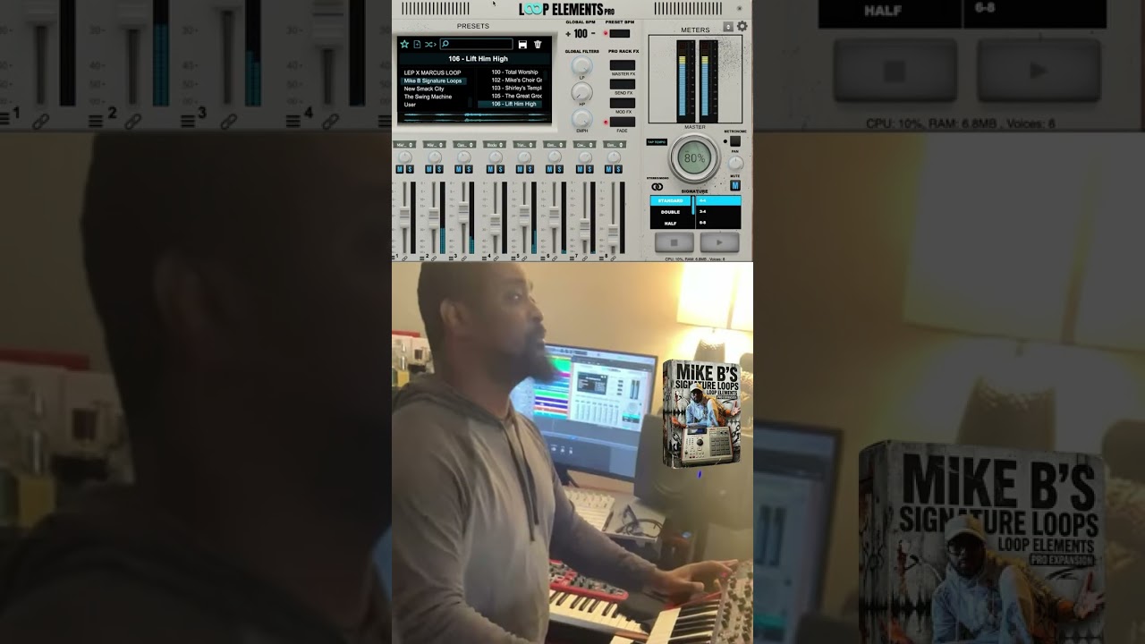 Doing Great Things With Mike B's Signature Loops! @stephon_Goodwin