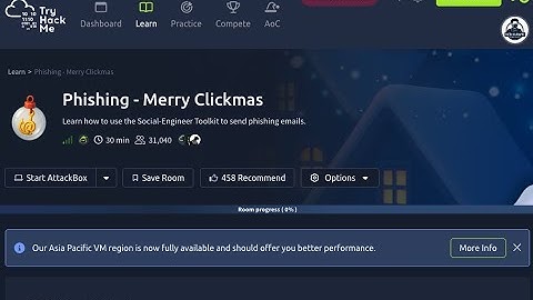 Phishing - Merry Clickmas - Advent of Cyber Prep Track Day 3 | TryHackMe Beginner By @N3tHawk