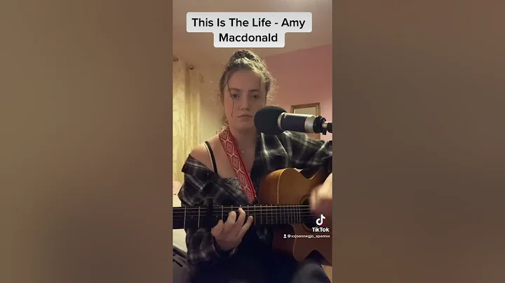 This is the life by Amy Macdonald Cover by Joanne ...