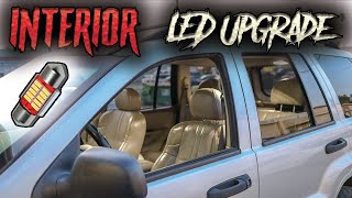HOW TO INSTALL LED INTERIOR BULBS | Jeep Grand Cherokee WJ
