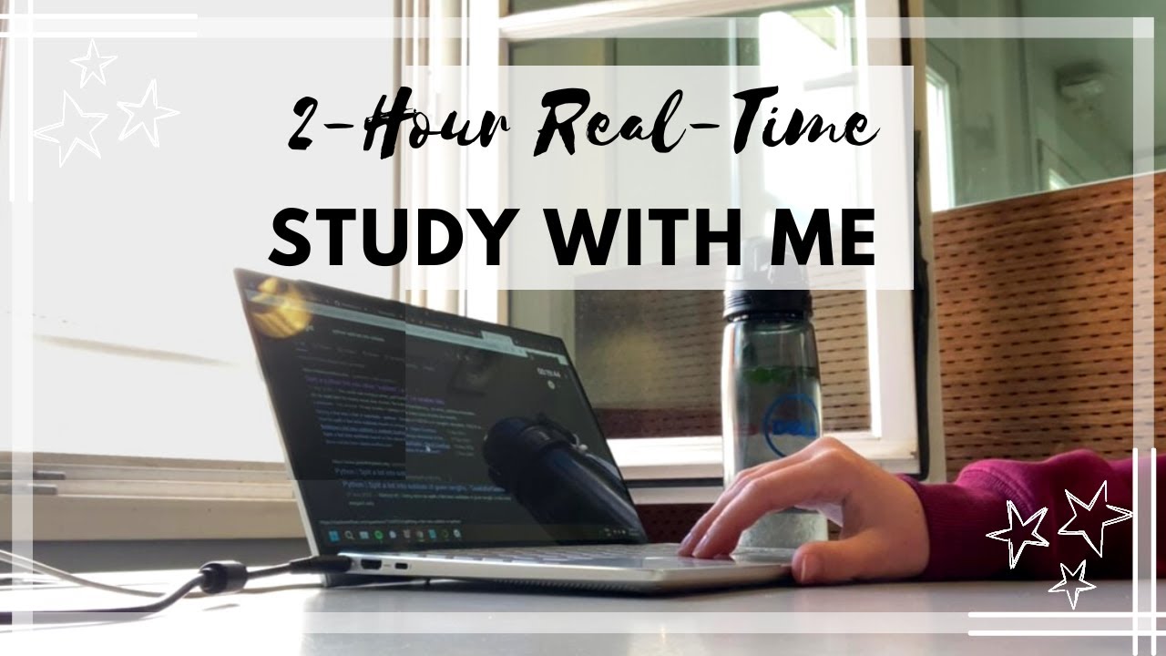 Study With Me - 2 Hours - Library background noise, no breaks, no music ...